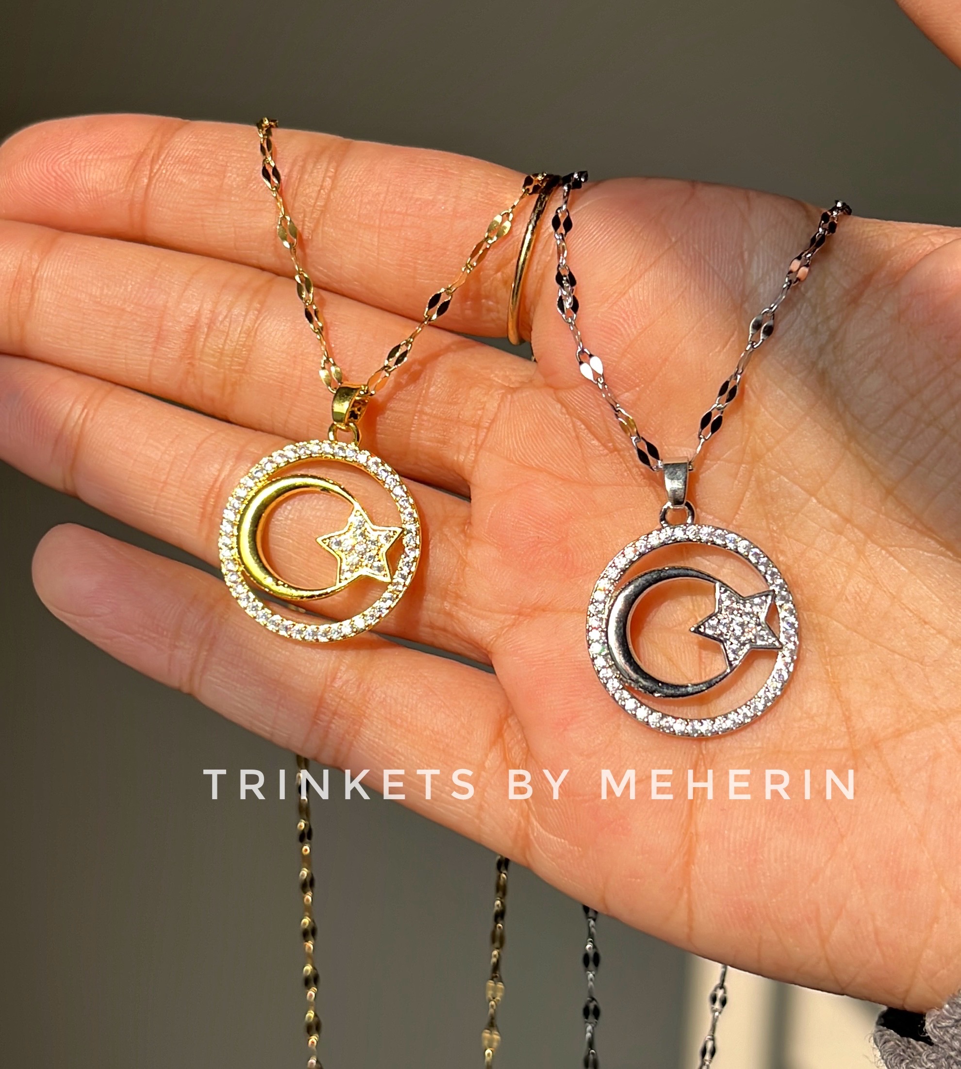 Star moon Pendant (SILVER)_img_0