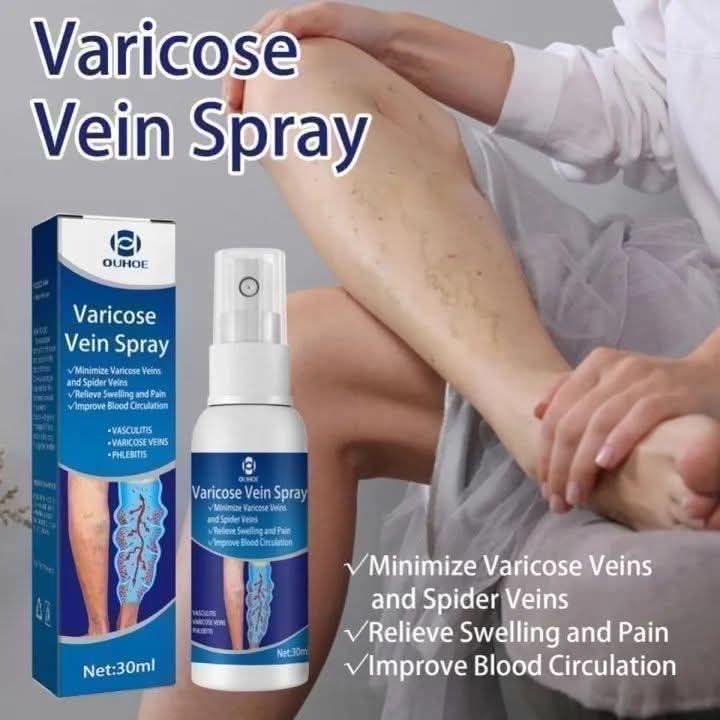 Varicose Vein Relief Spray – ভ্যারিকোজ ভেইন, স্পাইডার ভেইন ও পায়ের ফোলা কমানোর হার্বাল স্প্রে