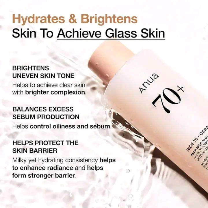 Anua Rice 70+ Glow Milky Toner 40ml_img_2