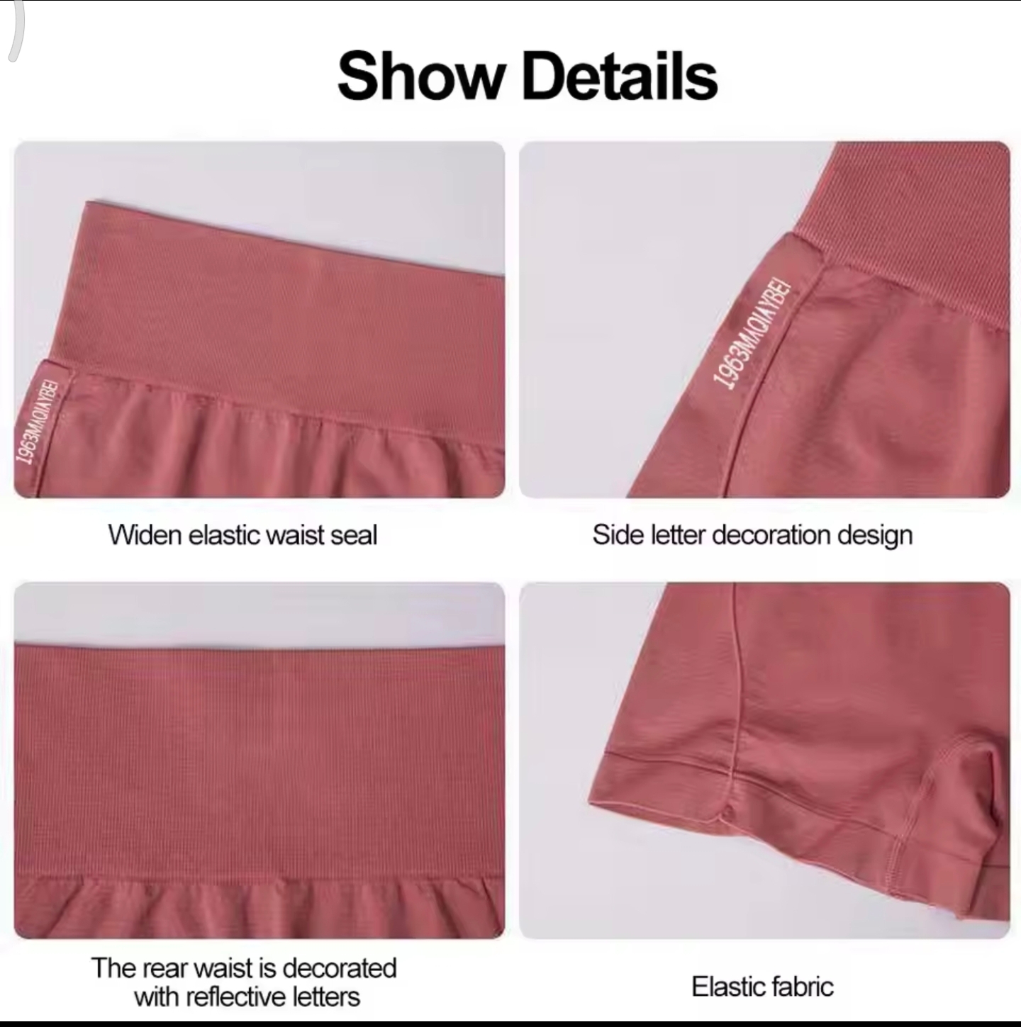 Seamless Fitness Shorts Women Biker Shorts Women Booty Shorts Workout Leggings Sport Women Fitness Gym Running Yoga Shorts_img_3
