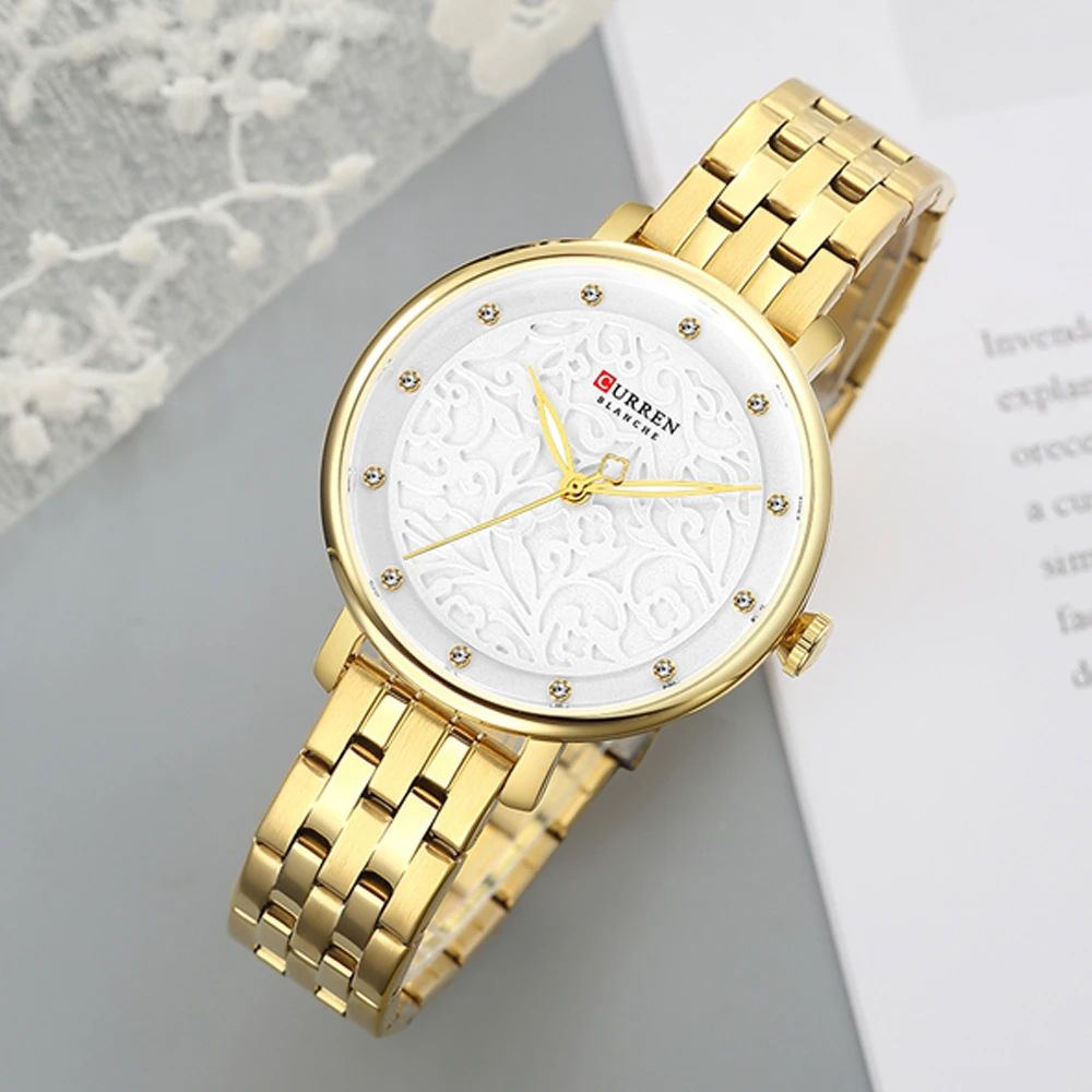 Curren 9046 CH – Gold For Women