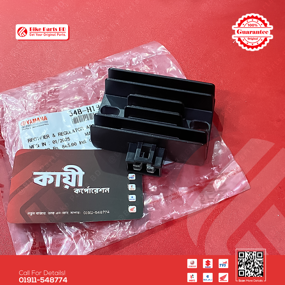 Rectifier & Regulator Assy 4 pin for Yamaha FZS V1 & Fazer V1 bike. thumbnail 2