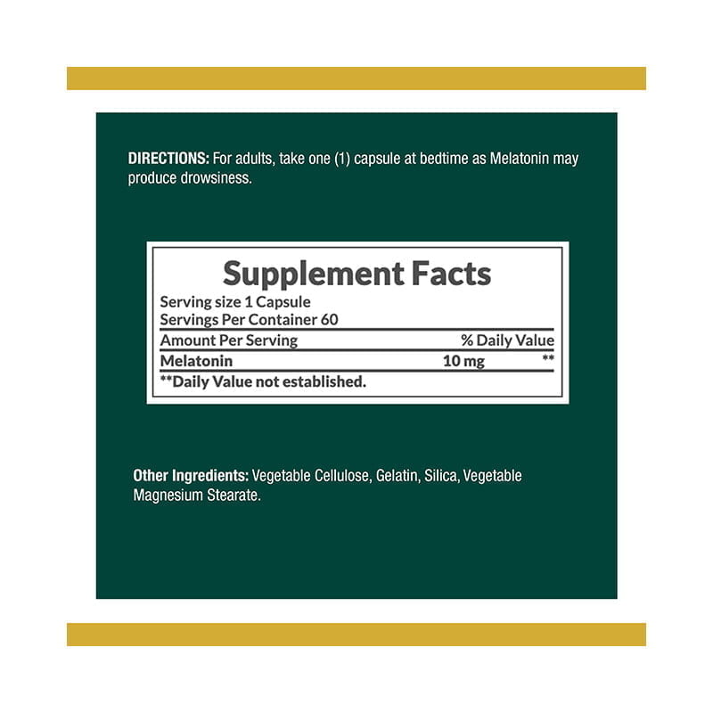 Nature’s Bounty Melatonin 10mg_img_1