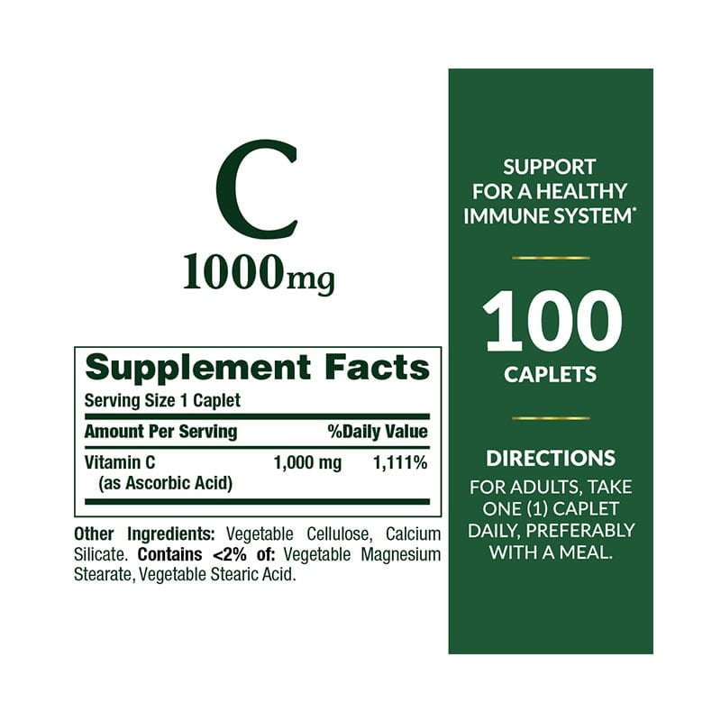 Nature’s Bounty Pure Vitamin C 1000mg_img_1
