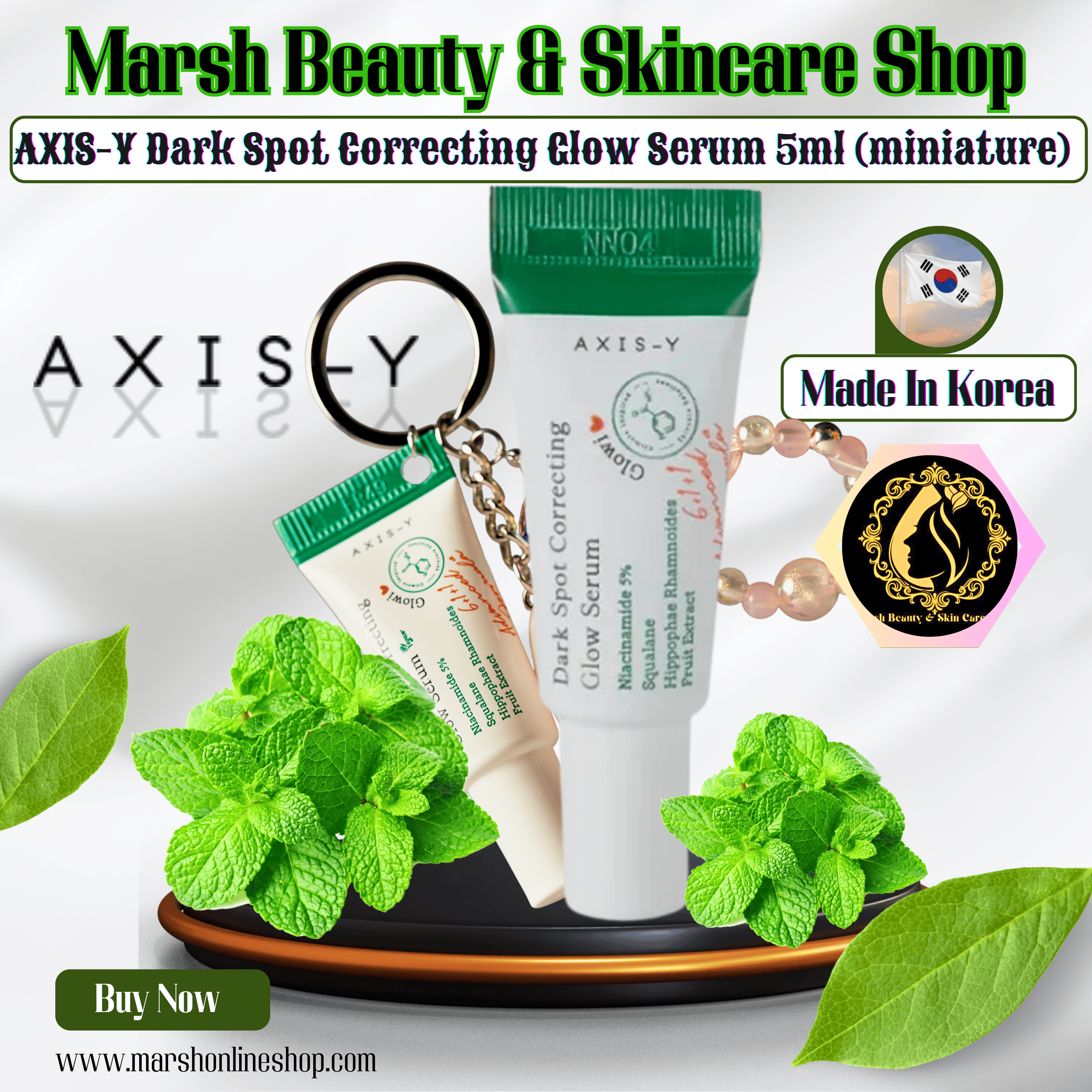 👉🔰AXIS-Y Dark Spot Correcting Glow Serum 5ml (Miniature)