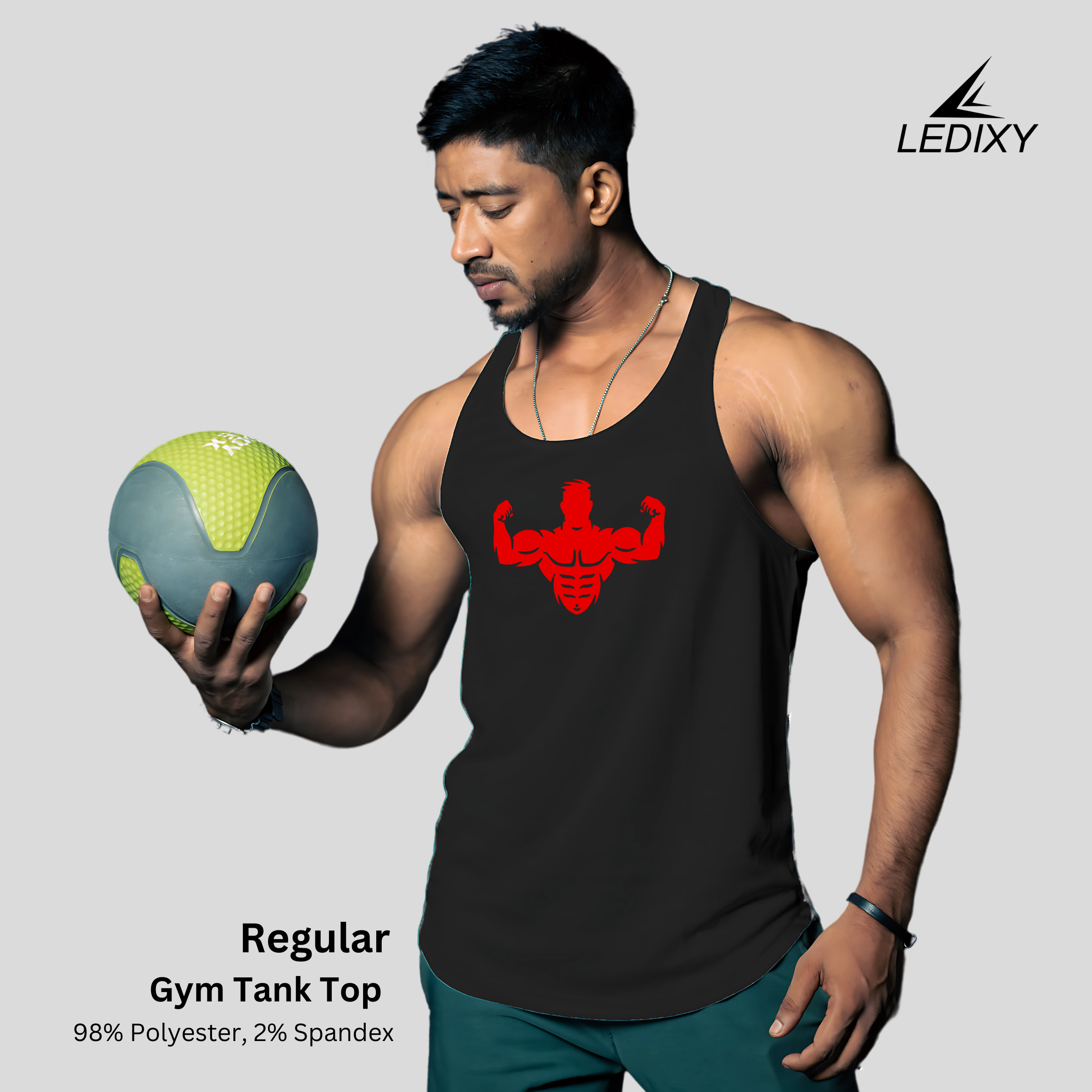 Regular Gym Tank Top A39_img_4