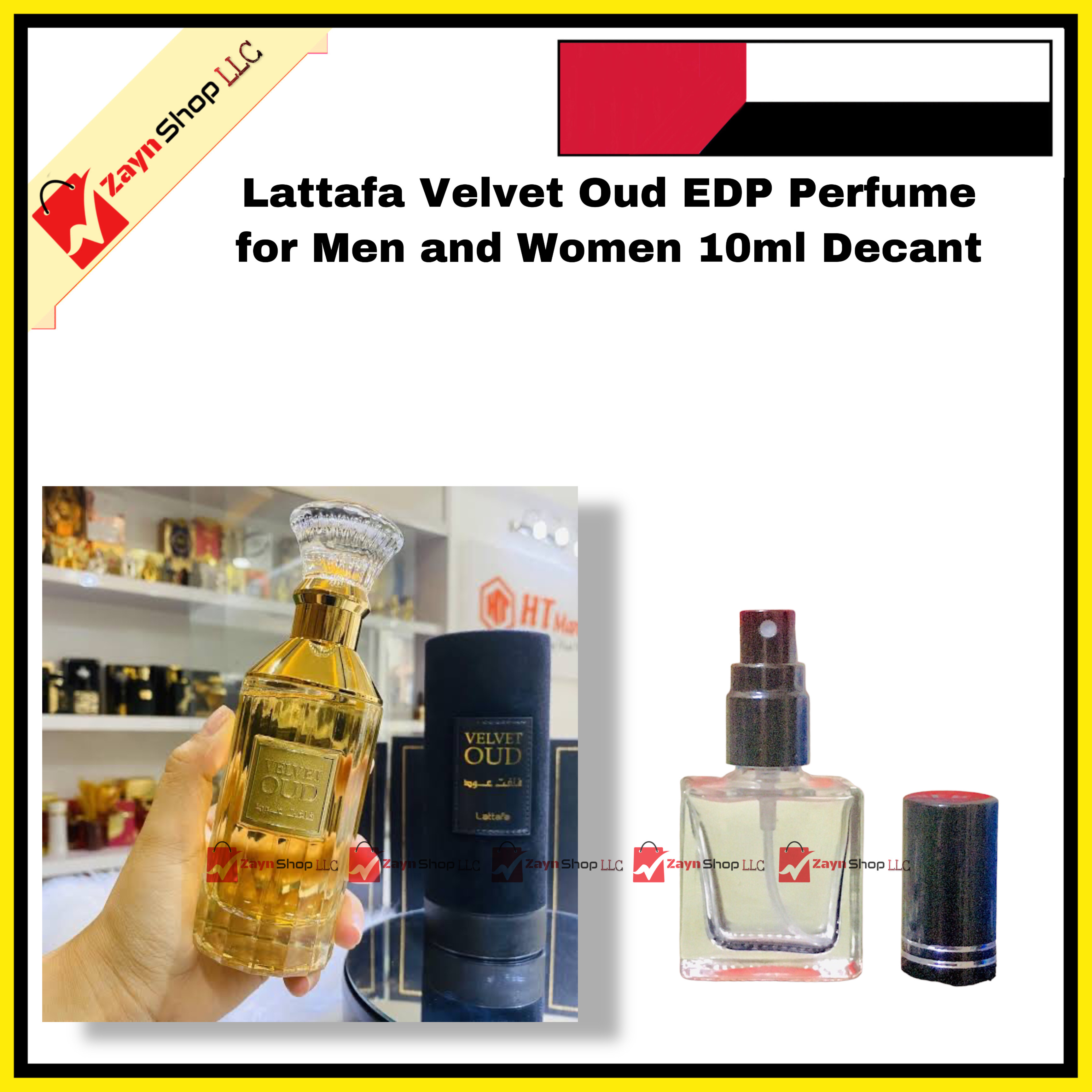 Lattafa Velvet Oud EDP Perfume for Men and Women 10ml Decant_img_1