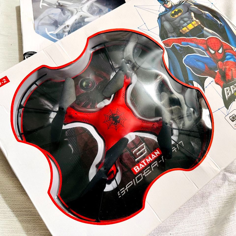 Spider-Man Style RC Drone – LED QuadCopter – 2.4GHz Remote Control_img_1