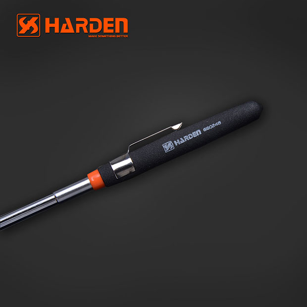 HARDEN Inspection Mirror 175- 490mm, Telescopic Shaft, Hardness Durable Professional Universal Rotation Mini Pickup Mirror; 660248_img_2