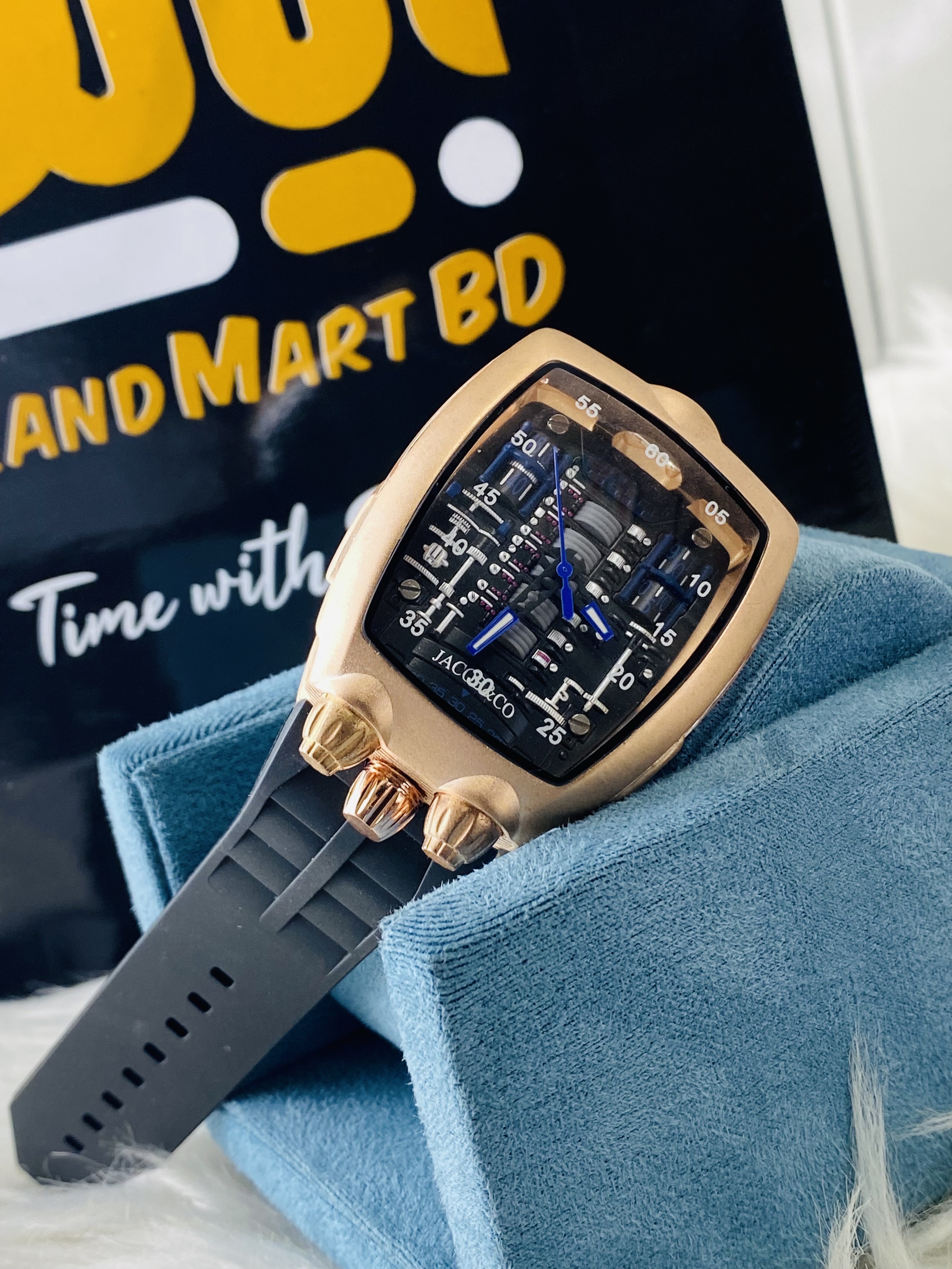 Bugatti Engine Watch | AA | Rose