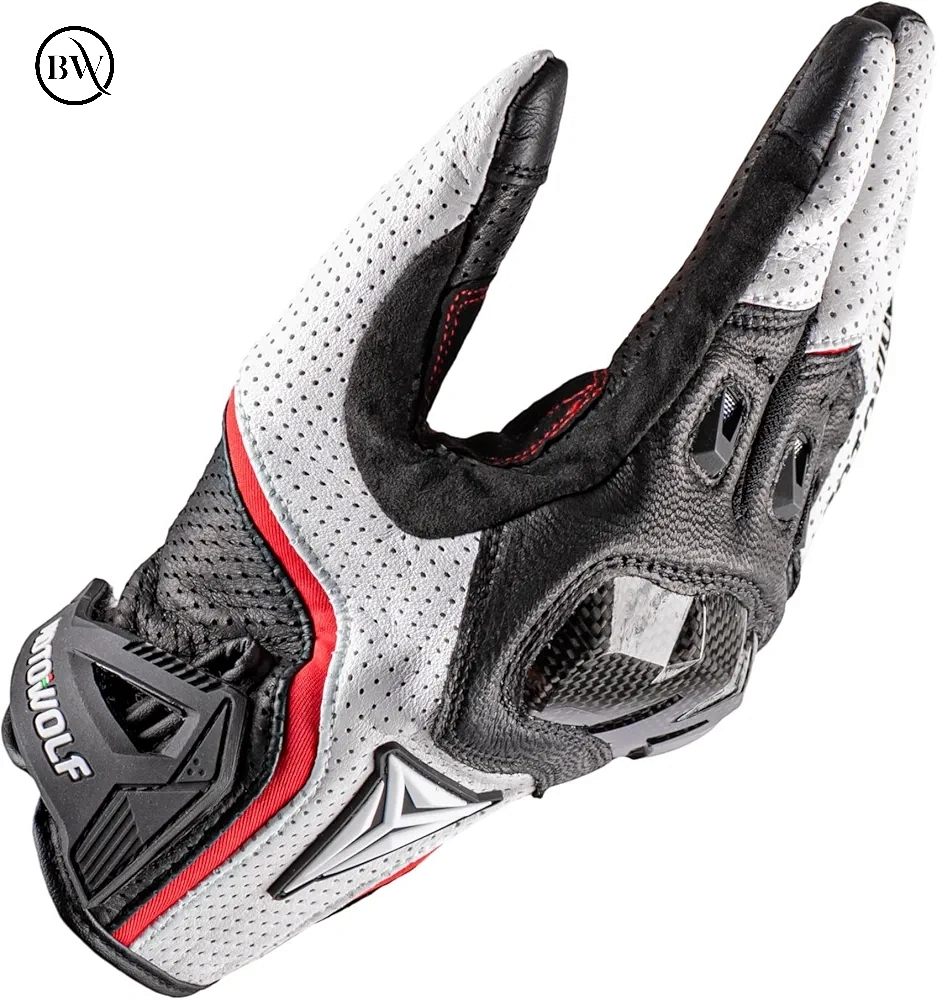 Premium Riding Full Finger Hand Gloves Motowolf 0305_img_2
