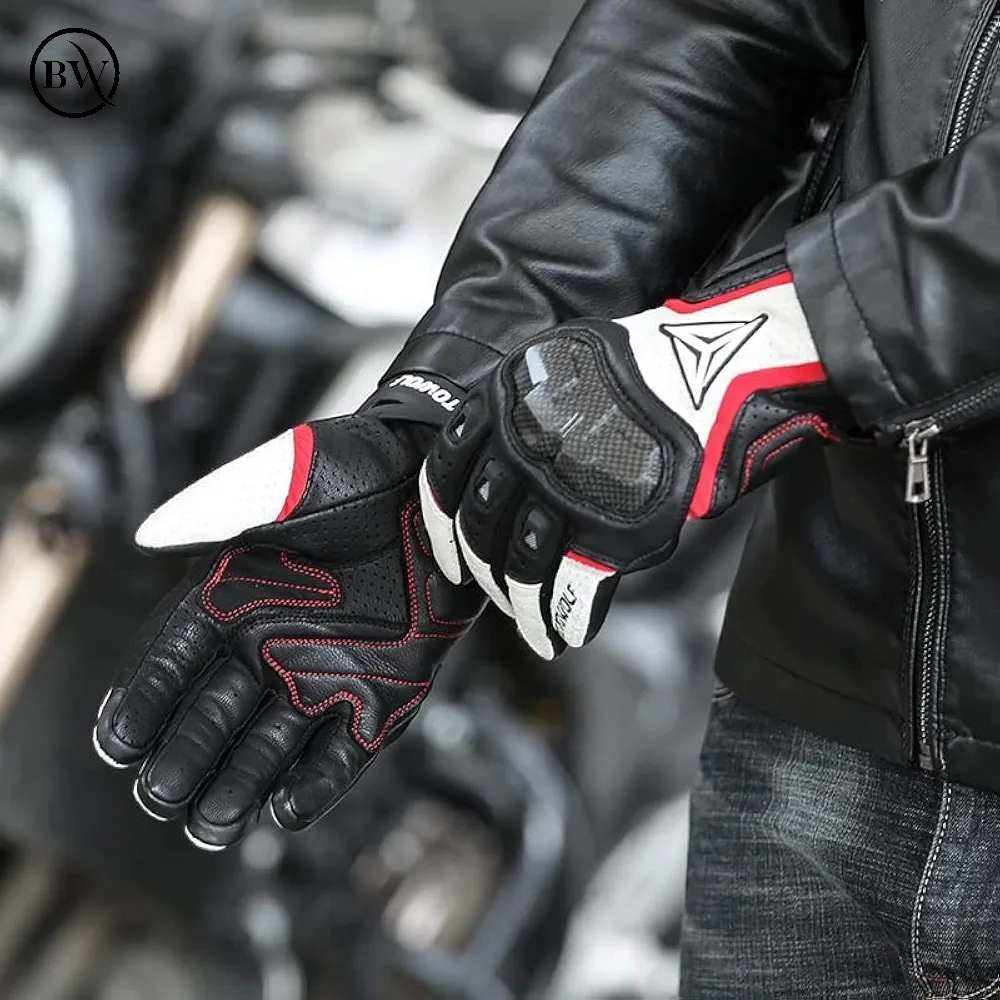 Premium Riding Full Finger Hand Gloves Motowolf 0305_img_8