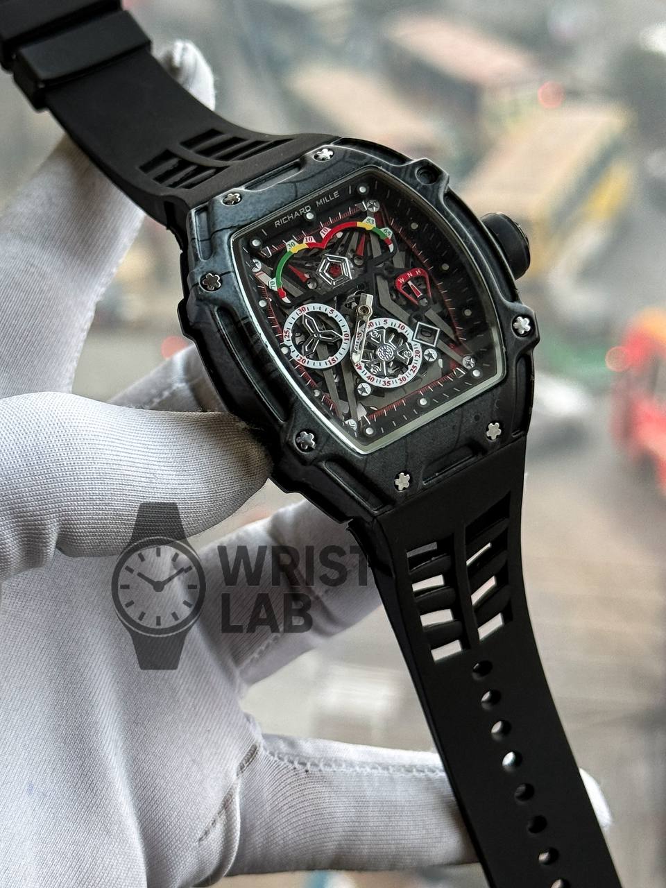 RICHARD MILLE TONNEAU CASE BLACK BELT_img_0