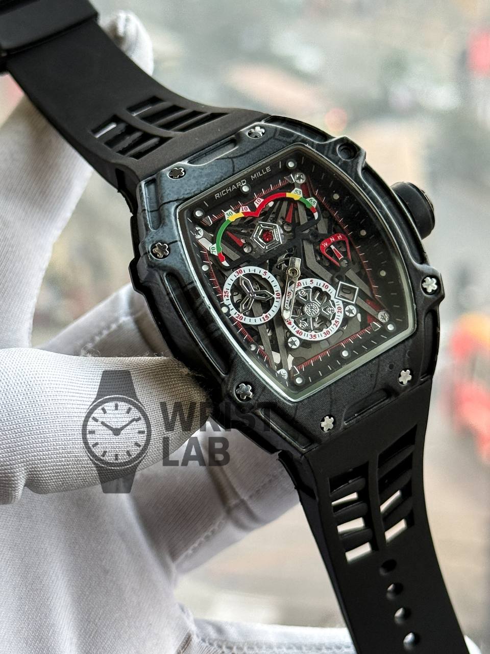 RICHARD MILLE TONNEAU CASE BLACK BELT_img_1