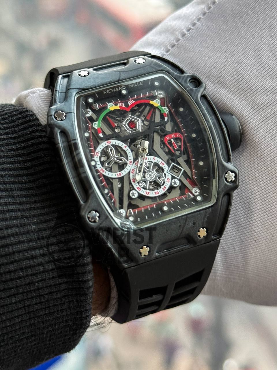 RICHARD MILLE TONNEAU CASE BLACK BELT_img_2