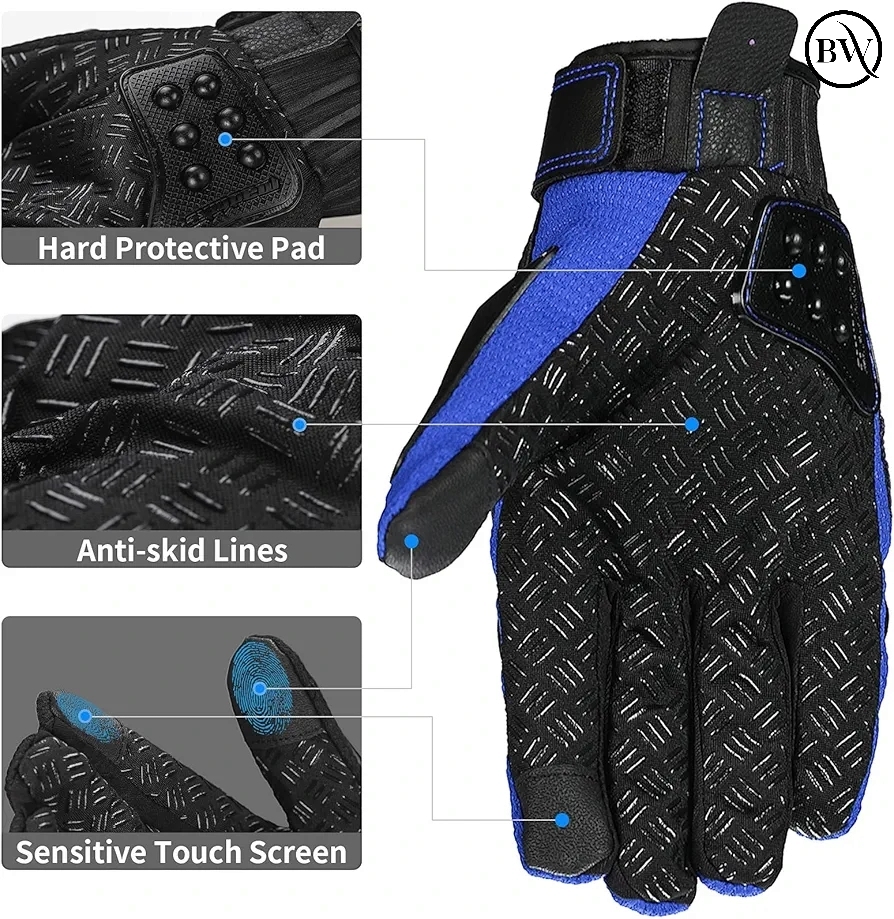 Premium Riding Full Finger Hand Gloves Mad Bike Brand_img_4