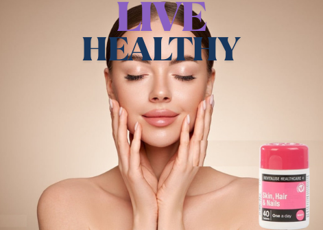 Revitalise Healthcare+ SKIN, HAIR & NAIL - 40 Tablets - Made in UK_img_1