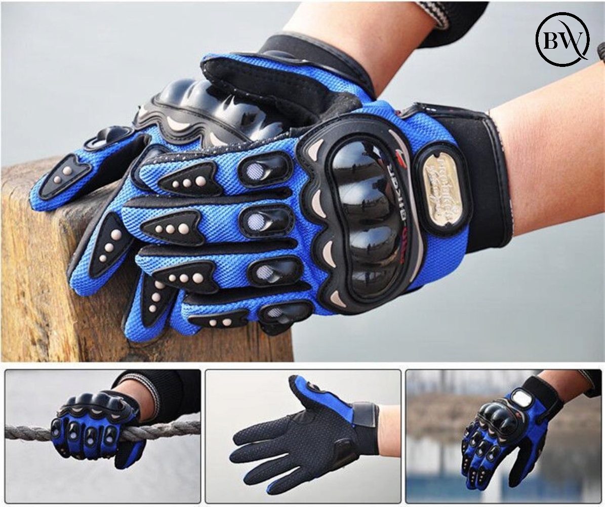 Premium Riding Full Finger Hand Gloves Pro Biker Brand_img_3