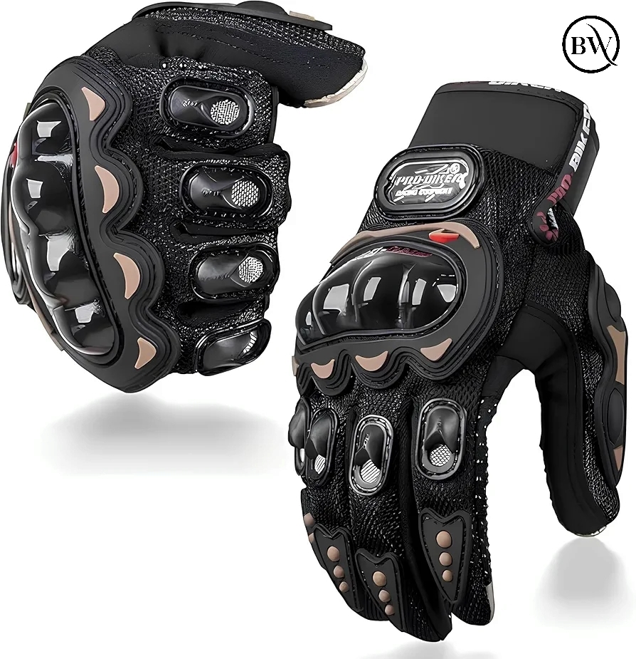 Premium Riding Full Finger Hand Gloves Pro Biker Brand_img_2
