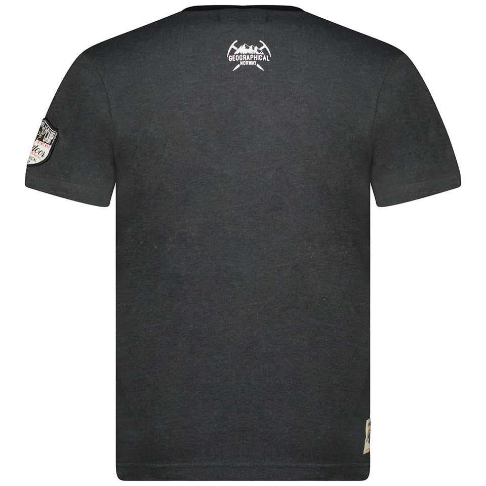 Men - T-shirt Short Sleeve Dark Grey_img_3