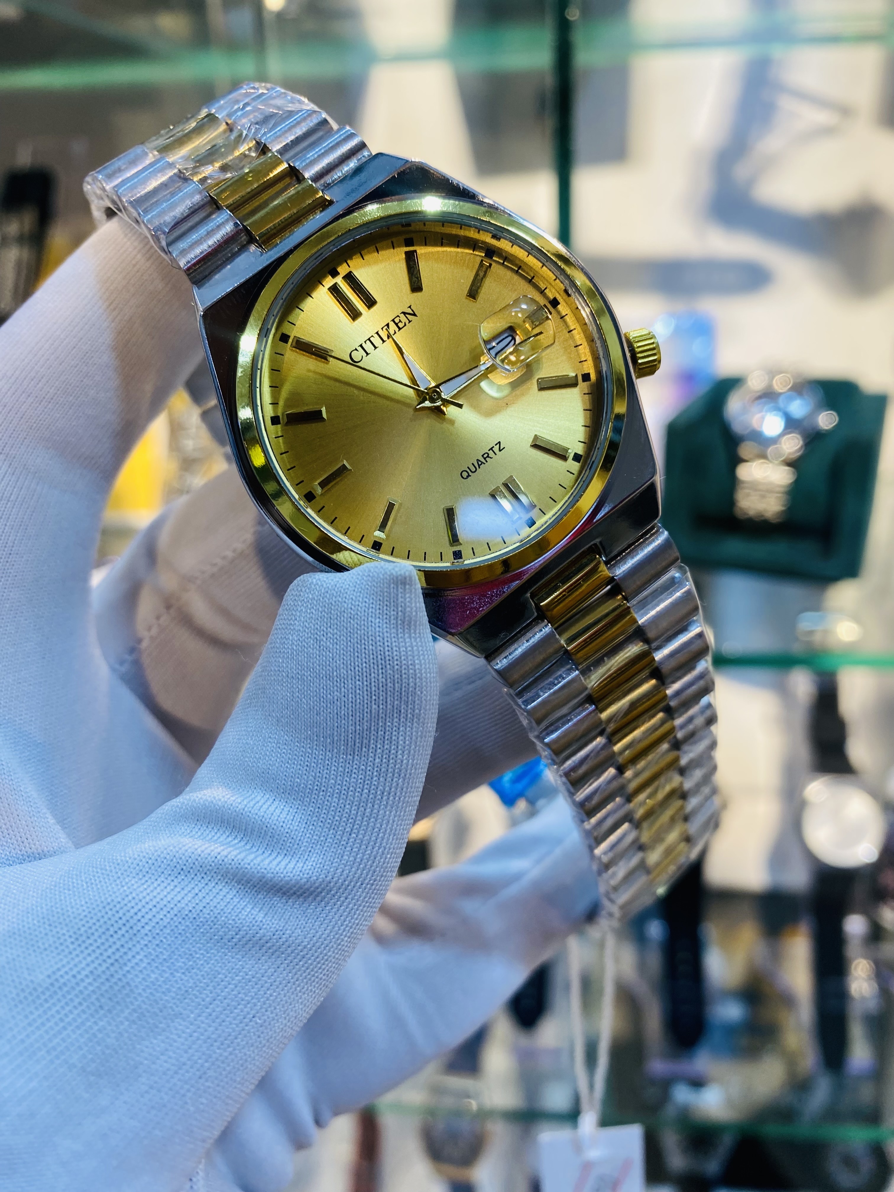 Citizen prx golden dial