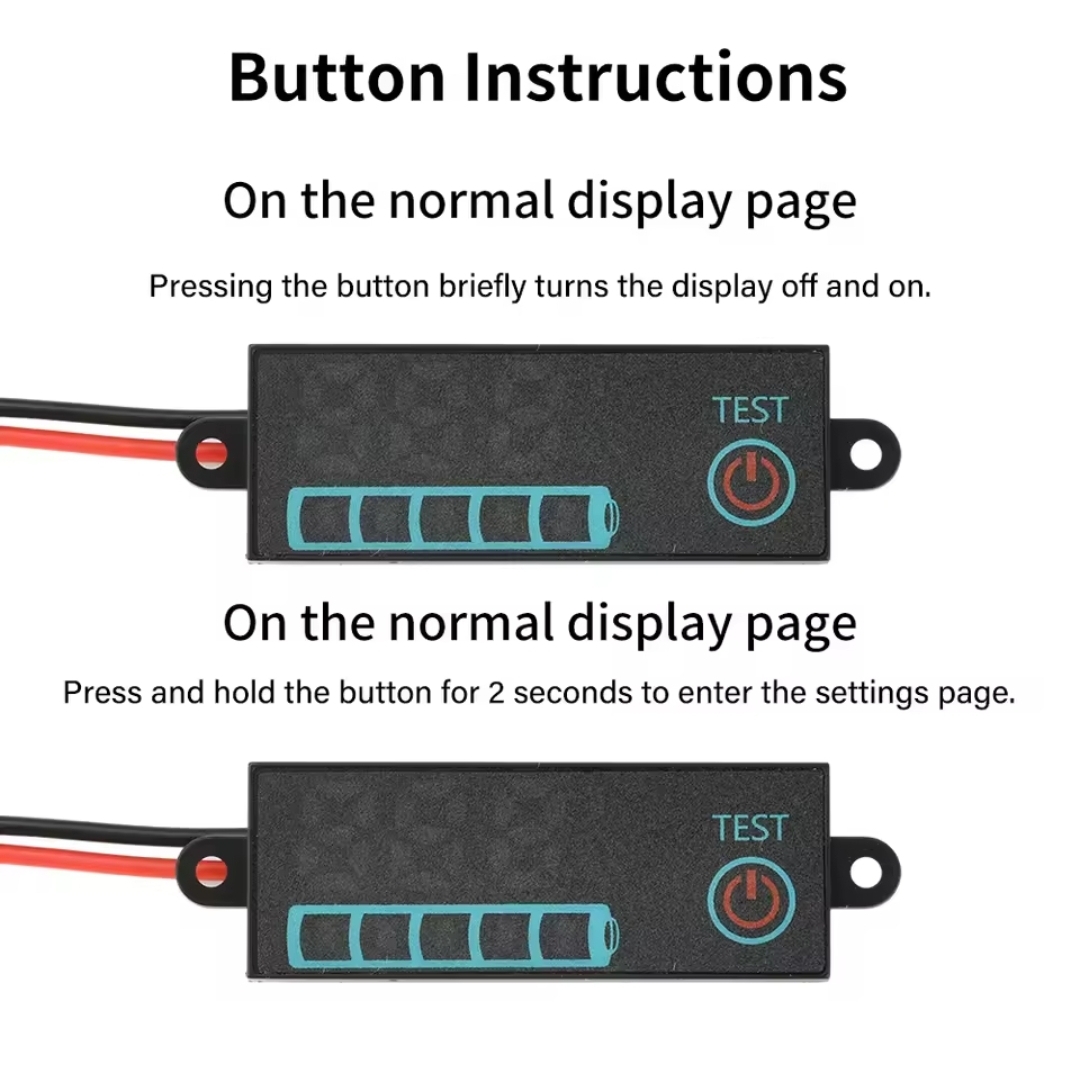 Universal DC 7–55V Digital Battery Level Indicator With Voltage Display And Alarm Function_img_3