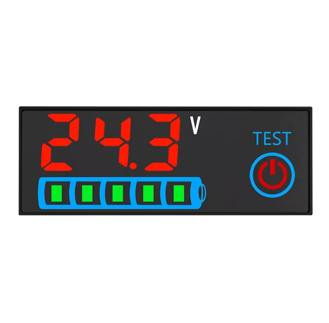 Universal DC 7–55V Digital Battery Level Indicator With Voltage Display And Alarm Function_img_4