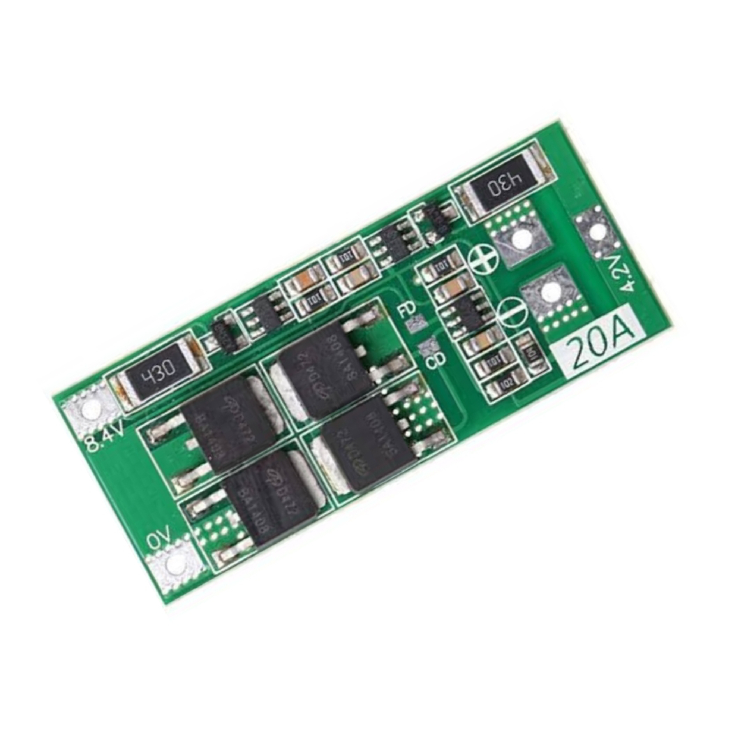 2S 20A BMS Circuit Module | 8.4V Li-Ion Battery Protection Board for 2S Lithium-Ion Battery S0319_img_1