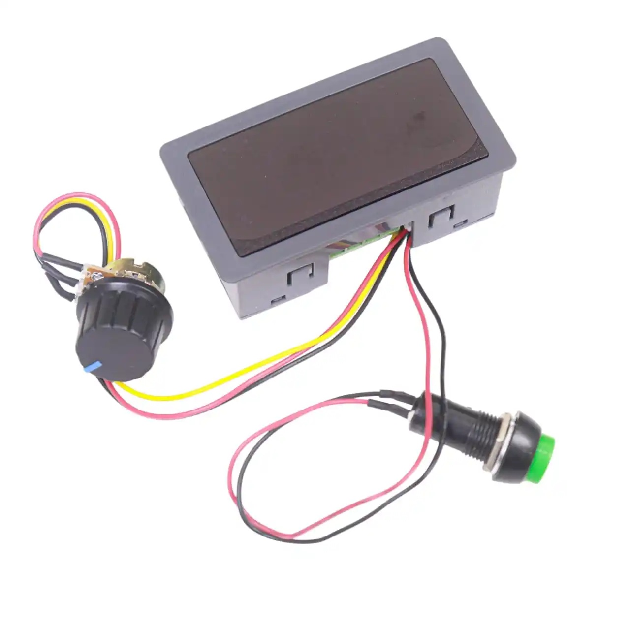 Digital Display DC Motor Speed Controller PWM Stepless Speed Control Switch