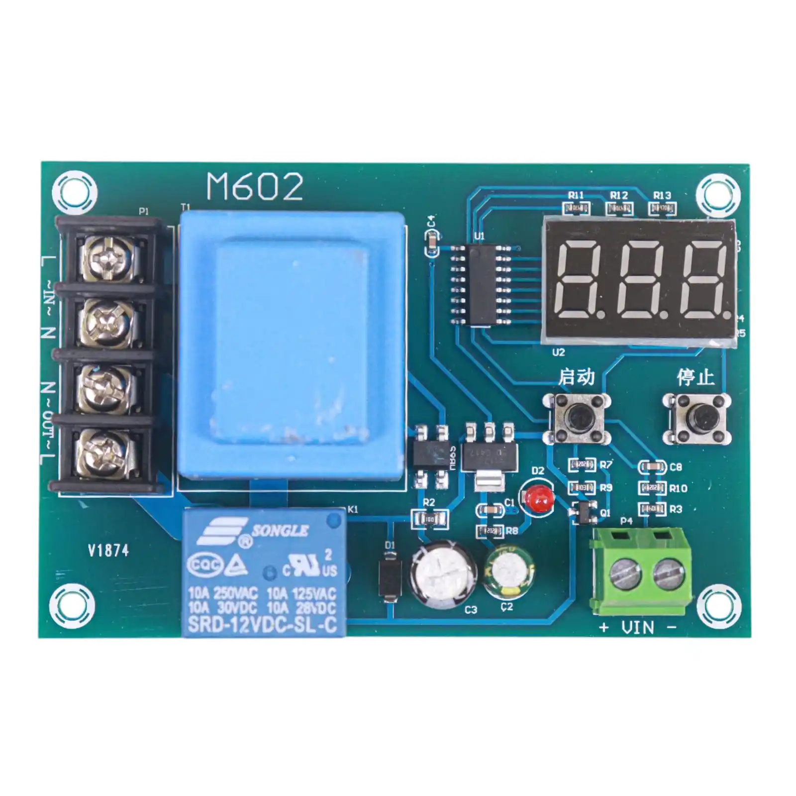 HCW-M633 BATTERY CHARGER CONTROL MODULE ADAPTERS DC 6-60V LITHIUM BATTERY CHARGING CONTROL SWITCHES PROTECTION BOARD BATTERY M633 BATTERY CONTROL CIRCUIT