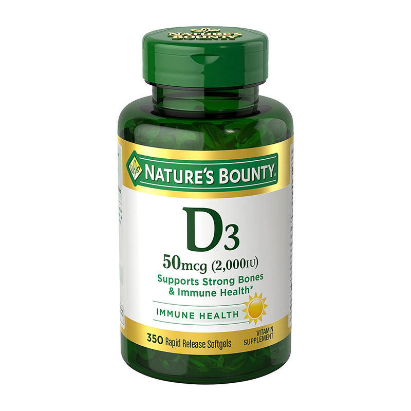 Nature’s Bounty Vitamin D3 50mcg 2000 IU