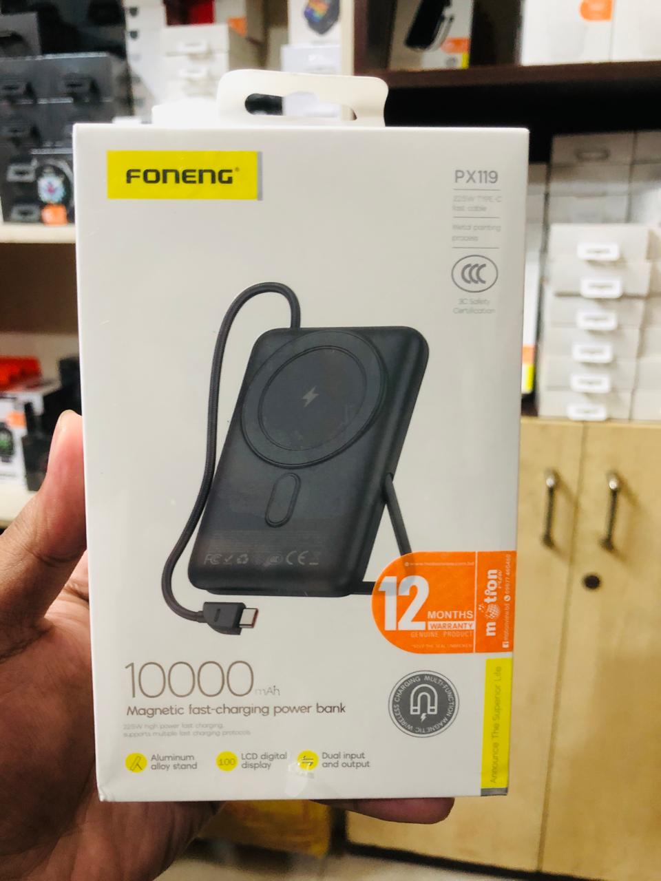 Foneng PX119 10000mAh Magnetic Wireless Power Bank 22.5W_img_2