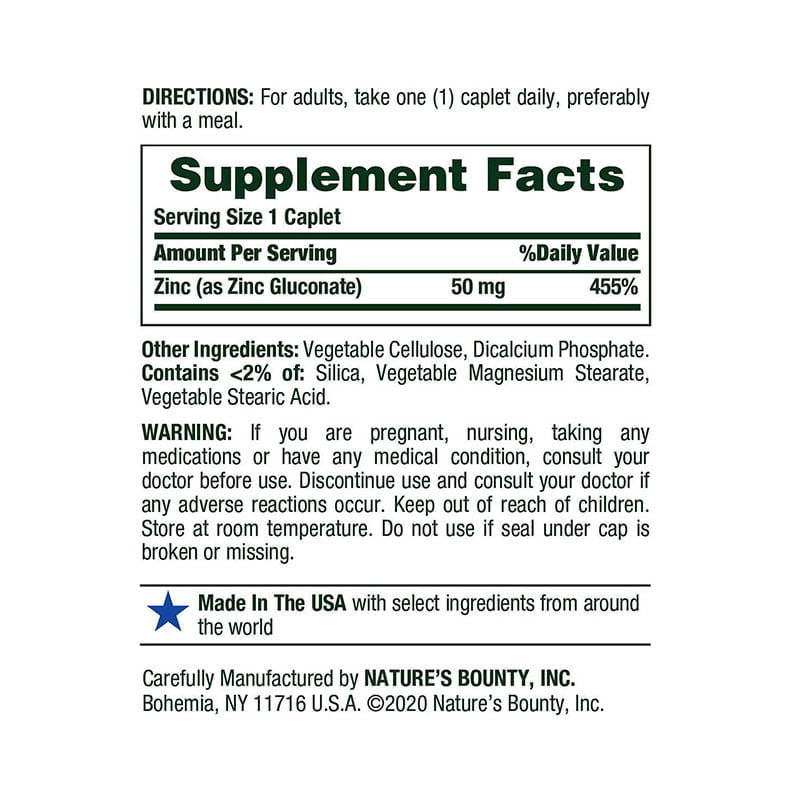 Nature’s Bounty Zinc 50mg_img_1
