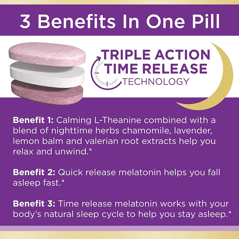Nature’s Bounty Sleep3 Tri-Layer Melatonin 10mg_img_1