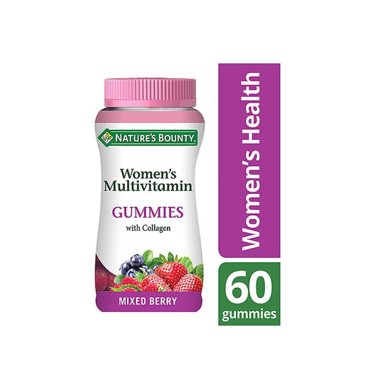 Nature’s Bounty Women’s Multivitamin With Collagen Gummies 60