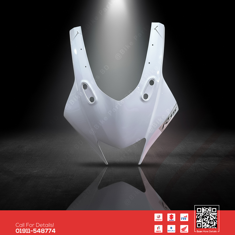 Metershed-Faring for Yamaha R15 V4 (BS7-Intensity White Edition) Bike.