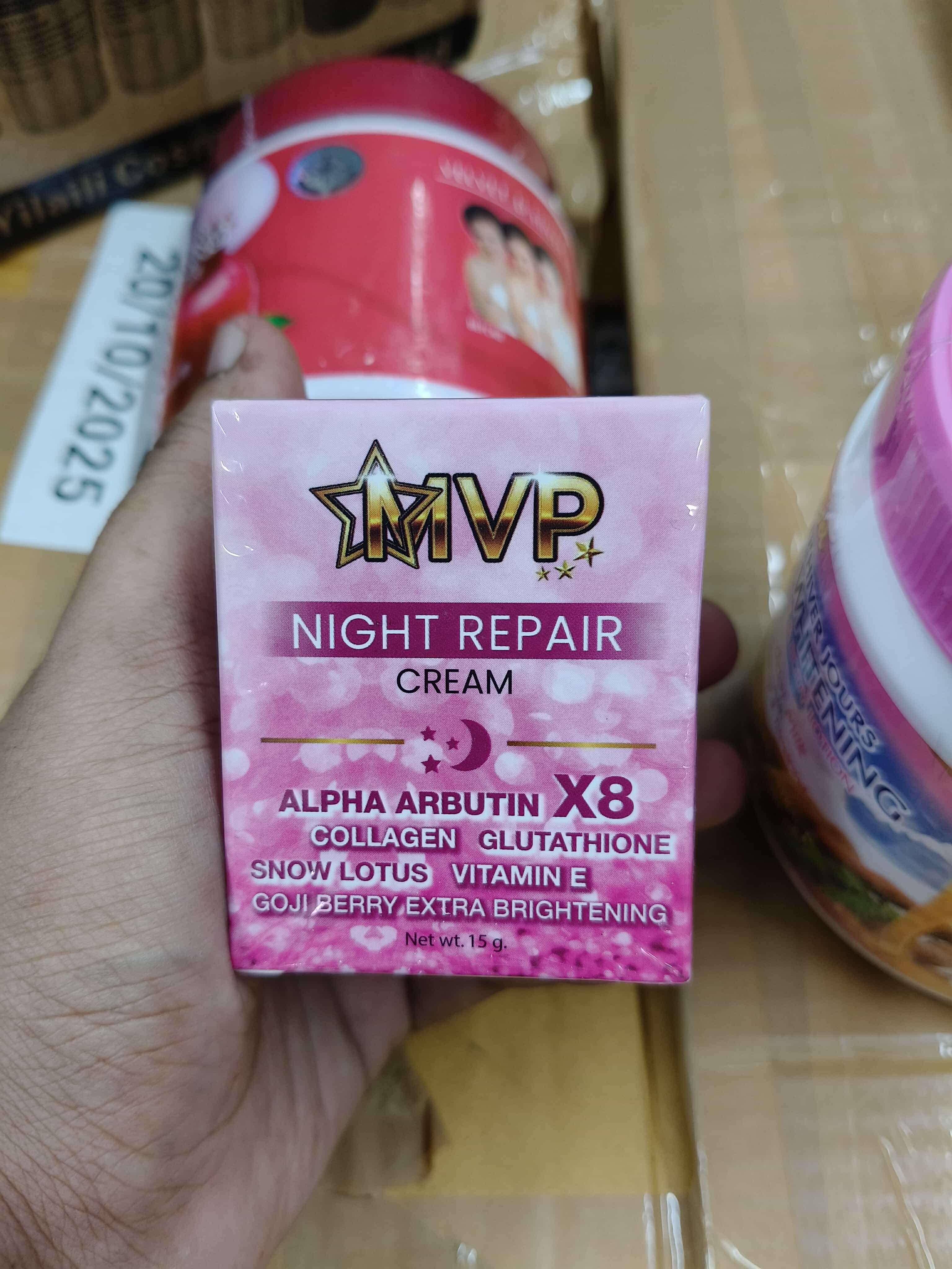 MVP Night Repair whitening night cream