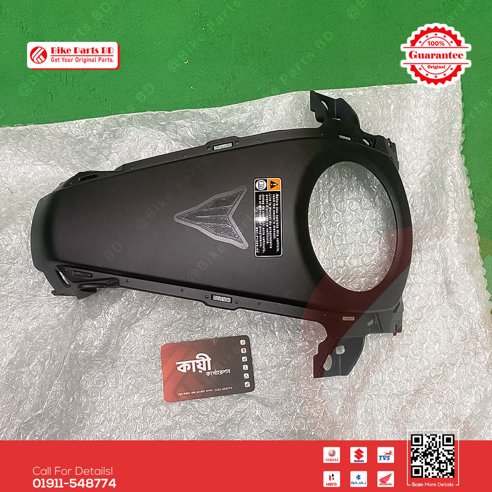 Cover Top (Mat Black) for Yamaha MT15 V2 bike. thumbnail 2