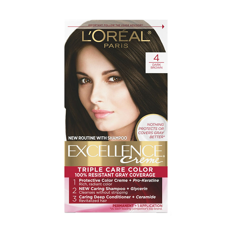 L’Oreal Paris Excellence Creme Permanent Hair Color Dark Brown 4_img_0