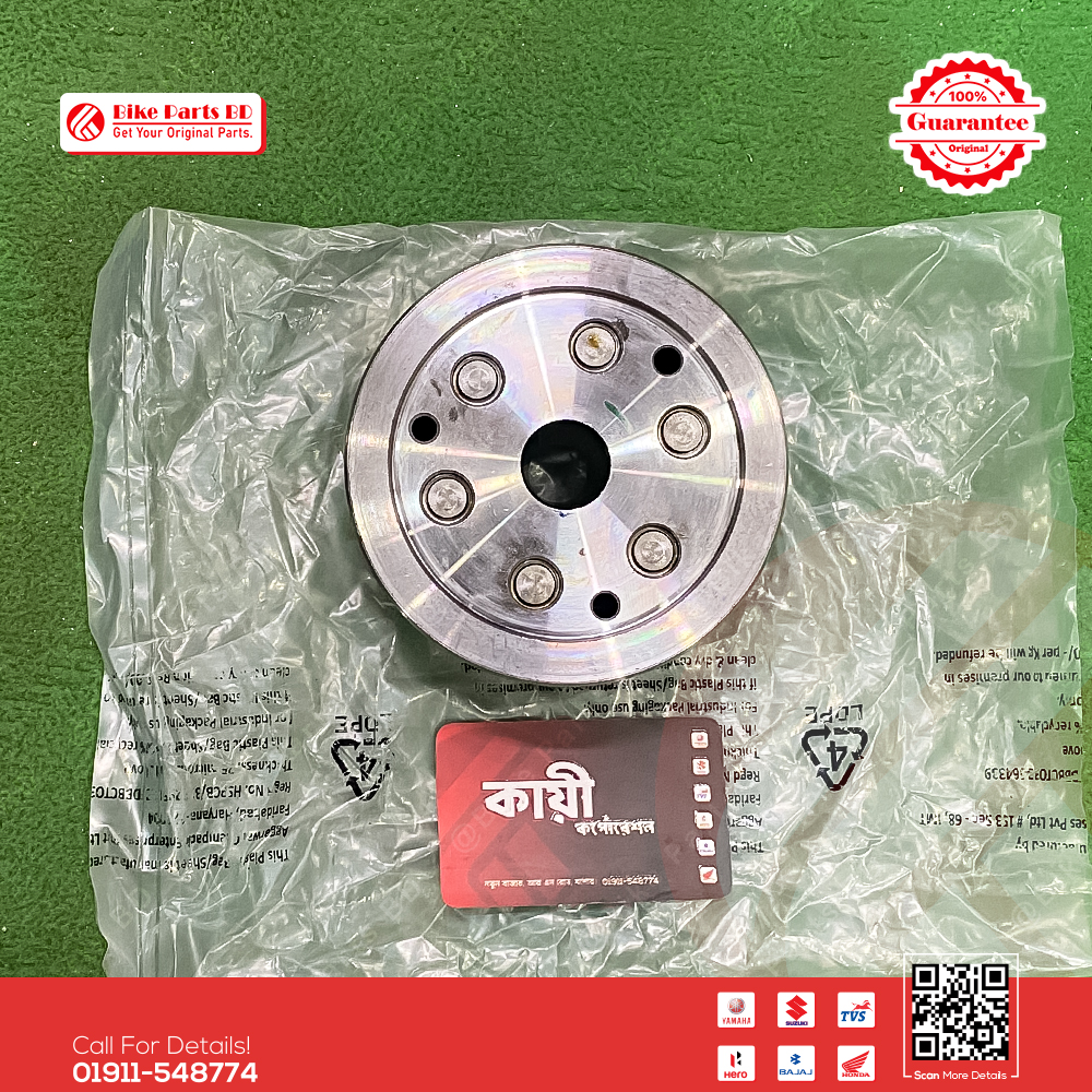 Rotor Assy (Magnet) for Suzuki Gixxer & Gixxer SF (Old Model) bike. thumbnail 2