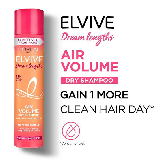 L’Oreal Elvive Dream Lengths Air Volume Dry Shampoo – 200ml
