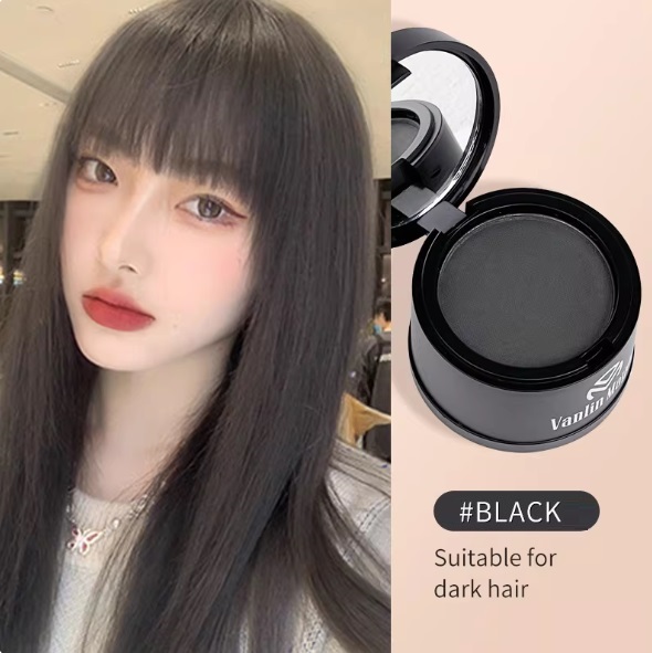 Vanlin Maydy Hairline Shadow Powder - Bald Spot Concealing Hair Powder for Women & Men_img_2