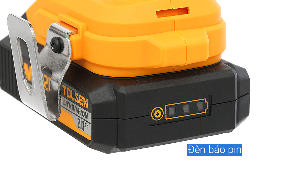 TOLSEN 87258 20V Li-ion Brushless Cordless Impact Wrench with Battery and Charger (Industrial); Model 87258_img_4