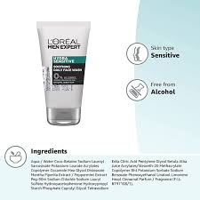 L’oreal Men Expert Hydra Sensitive Soothing Daily Face Wash – 100ml_img_1
