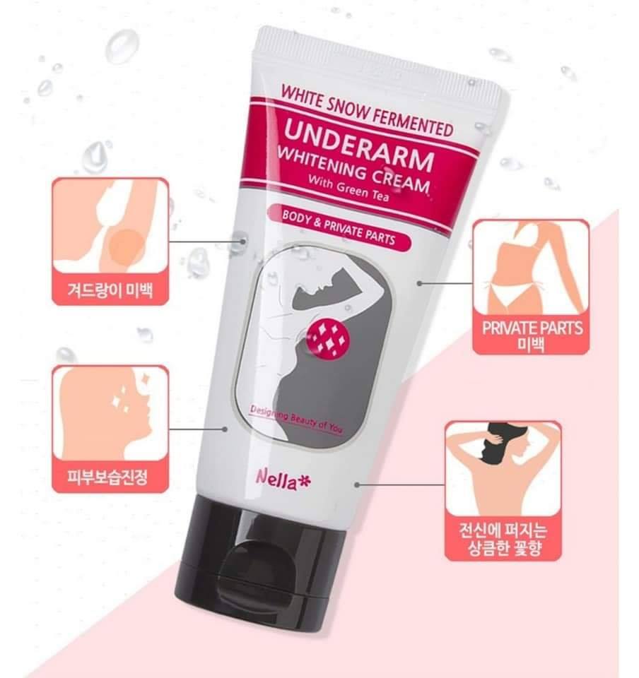 Nella White Snow Fermented Underarm Whitening Cream_img_1