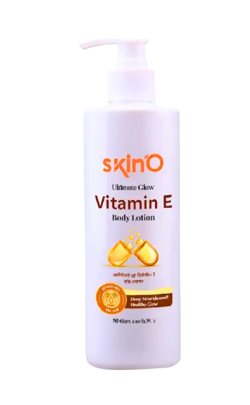 Skin’O Ultimate Glow Vitamin E Body Lotion 200ml - Image 1