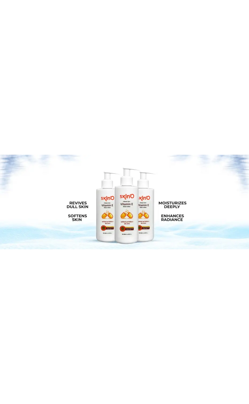 Skin’O Ultimate Glow Vitamin E Body Lotion 200ml - Image 4