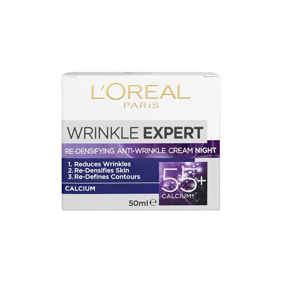 L’Oreal Wrinkle Expert 55+ Calcium Night Cream – 50ml_img_0