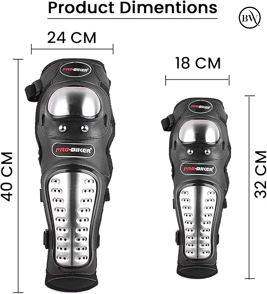 Premium Knee Gourde & Elbow Gourde Pro Biker Brand_img_2