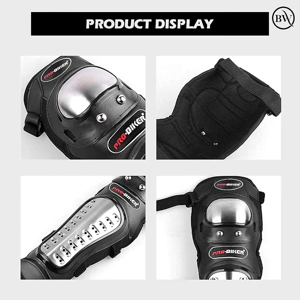 Premium Knee Gourde & Elbow Gourde Pro Biker Brand_img_3